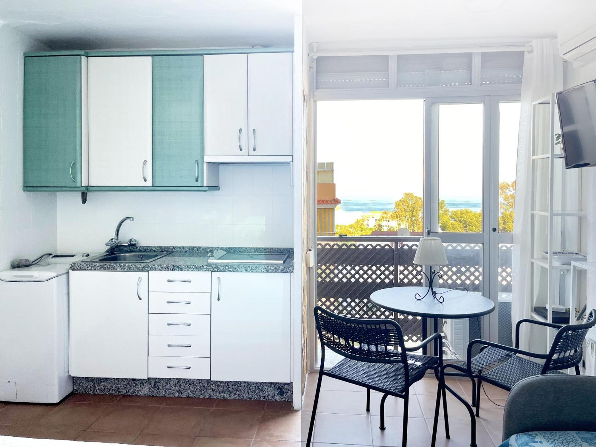 Las Naciones Studio Apartment เบนัลมาเดนา ภายนอก รูปภาพ